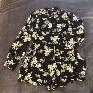 Floral Topshop Romper